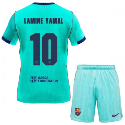 Dječji - Dres + Kratke Hlače FC Barcelona Lamine Yamal 10 Treći 26/27 Dječji - Dres + Kratke Hlače FC Barcelona Lamine Yamal 10 Treći 26/27