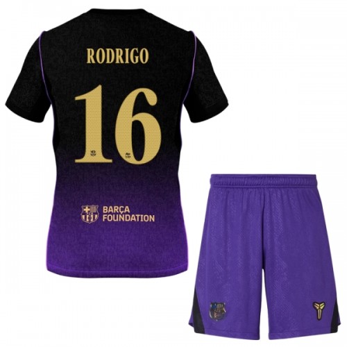 Dječji - Dres + Kratke Hlače FC Barcelona Rodrigo 16 Gostujući 26/27 Dječji - Dres + Kratke Hlače FC Barcelona Rodrigo 16 Gostujući 26/27