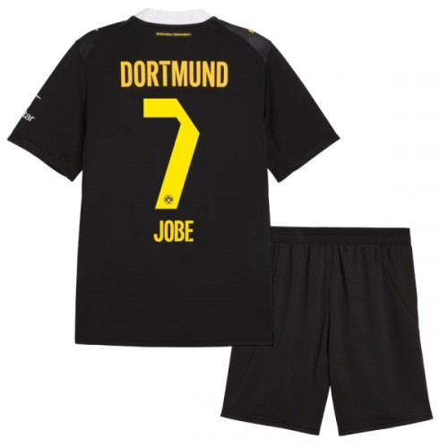 Dječji - Dres + Kratke Hlače Borussia Dortmund Jobe 7 Gostujući 26/27 Dječji - Dres + Kratke Hlače Borussia Dortmund Jobe 7 Gostujući 26/27