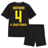 Dječji - Dres + Kratke Hlače Borussia Dortmund N. Schlotterbeck 4 Gostujući 26/27 Dječji - Dres + Kratke Hlače Borussia Dortmund N. Schlotterbeck 4 Gostujući 26/27
