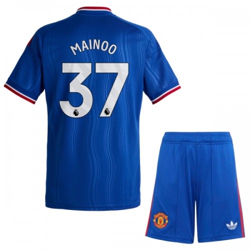 Dječji - Dres + Kratke Hlače Manchester United Mainoo 37 Gostujući 26/27 Dječji - Dres + Kratke Hlače Manchester United Mainoo 37 Gostujući 26/27