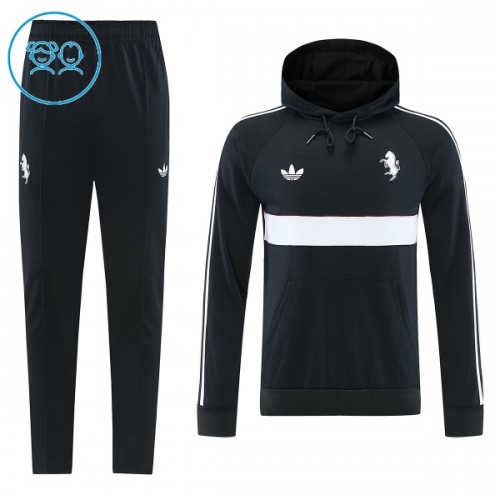 Dječji - Komplet trenirke za treniranje Juventus Hoodie 26/27 Crna Dječji - Komplet trenirke za treniranje Juventus Hoodie 26/27 Crna