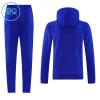 Dječji - Komplet trenirke za treniranje Manchester United Hoodie 26/27 Plava