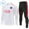 Dječji - Komplet trenirke za treniranje Paris Saint-Germain Četvrt-Zip 26/27 Bijela Dječji - Komplet trenirke za treniranje Paris Saint-Germain Četvrt-Zip 26/27 Bijela