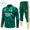 Dječji - Komplet trenirke za treniranje Real Madrid Četvrt-Zip 26/27 Zelena Dječji - Komplet trenirke za treniranje Real Madrid Četvrt-Zip 26/27 Zelena