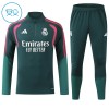 Dječji - Komplet trenirke za treniranje Real Madrid Četvrt-Zip 26/27 Zelena Dječji - Komplet trenirke za treniranje Real Madrid Četvrt-Zip 26/27 Zelena