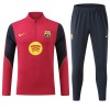 Komplet trenirke za treniranje FC Barcelona Četvrt-Zip 26/27 Crvena Komplet trenirke za treniranje FC Barcelona Četvrt-Zip 26/27 Crvena