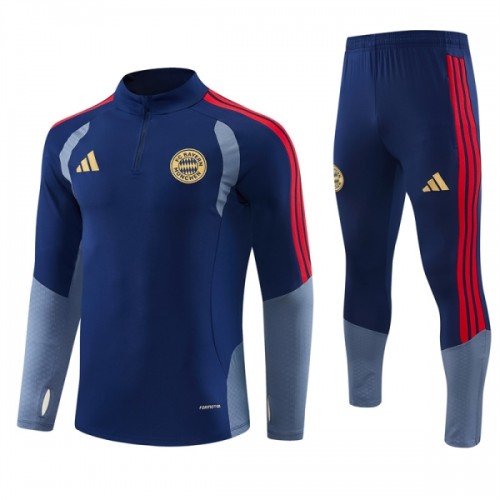 Komplet trenirke za treniranje FC Bayern München Četvrt-Zip 26/27 Plava Komplet trenirke za treniranje FC Bayern München Četvrt-Zip 26/27 Plava