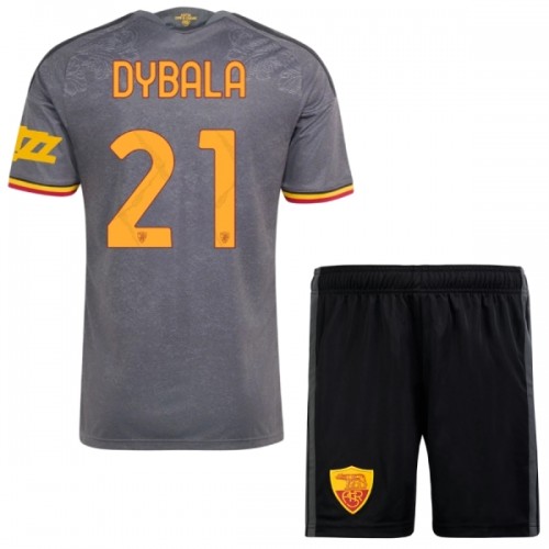 Dječji - Dres + Kratke Hlače AS Roma Dybala 21 Treći 26/27 Dječji - Dres + Kratke Hlače AS Roma Dybala 21 Treći 26/27