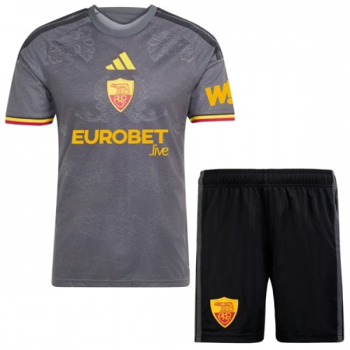Dječji - Dres + Kratke Hlače AS Roma Treći 26/27 Dječji - Dres + Kratke Hlače AS Roma Treći 26/27