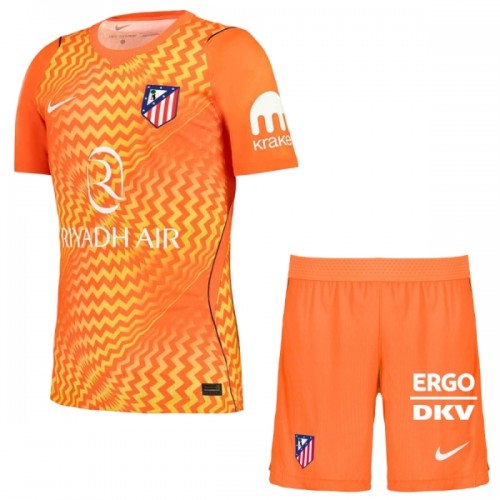 Dječji - Dres + Kratke Hlače Atlético Madrid Golmanski 26/27 Naranča Dječji - Dres + Kratke Hlače Atlético Madrid Golmanski 26/27 Naranča