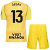 Dječji - Dres + Kratke Hlače Atlético Madrid Oblak 13 Golmanski 26/27 Žuta Dječji - Dres + Kratke Hlače Atlético Madrid Oblak 13 Golmanski 26/27 Žuta