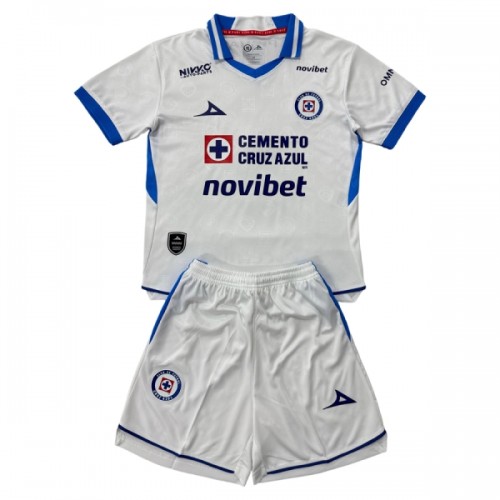 Dječji - Dres + Kratke Hlače Cruz Azul Gostujući 26/27 Dječji - Dres + Kratke Hlače Cruz Azul Gostujući 26/27