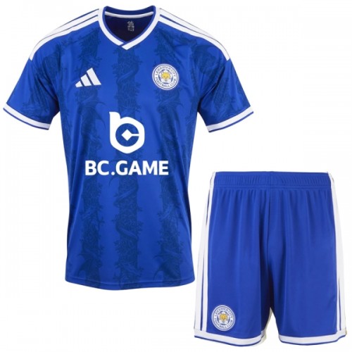 Dječji - Dres + Kratke Hlače Leicester City Domaći 26/27 Dječji - Dres + Kratke Hlače Leicester City Domaći 26/27