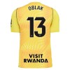 Nogometni Dres Atlético Madrid Oblak 13 Golmanski 26/27 Žuta Nogometni Dres Atlético Madrid Oblak 13 Golmanski 26/27 Žuta