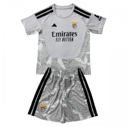 Dječji - Dres + Kratke Hlače SL Benfica Golmanski 26/27 Sivo Dječji - Dres + Kratke Hlače SL Benfica Golmanski 26/27 Sivo