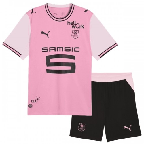 Dječji - Dres + Kratke Hlače Stade Rennais Treći 26/27 Dječji - Dres + Kratke Hlače Stade Rennais Treći 26/27