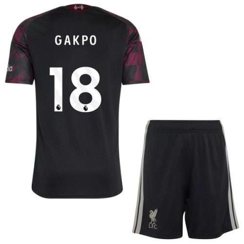 Dječji - Dres + Kratke Hlače Liverpool Gakpo 18 Treći 26/27 Dječji - Dres + Kratke Hlače Liverpool Gakpo 18 Treći 26/27