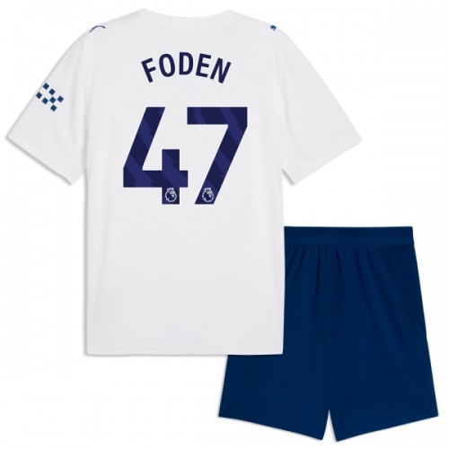 Dječji - Dres + Kratke Hlače Manchester City Foden 47 Treći 26/27 Dječji - Dres + Kratke Hlače Manchester City Foden 47 Treći 26/27