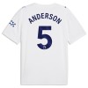 Nogometni Dres Manchester City Anderson 5 Treći 26/27 Nogometni Dres Manchester City Anderson 5 Treći 26/27